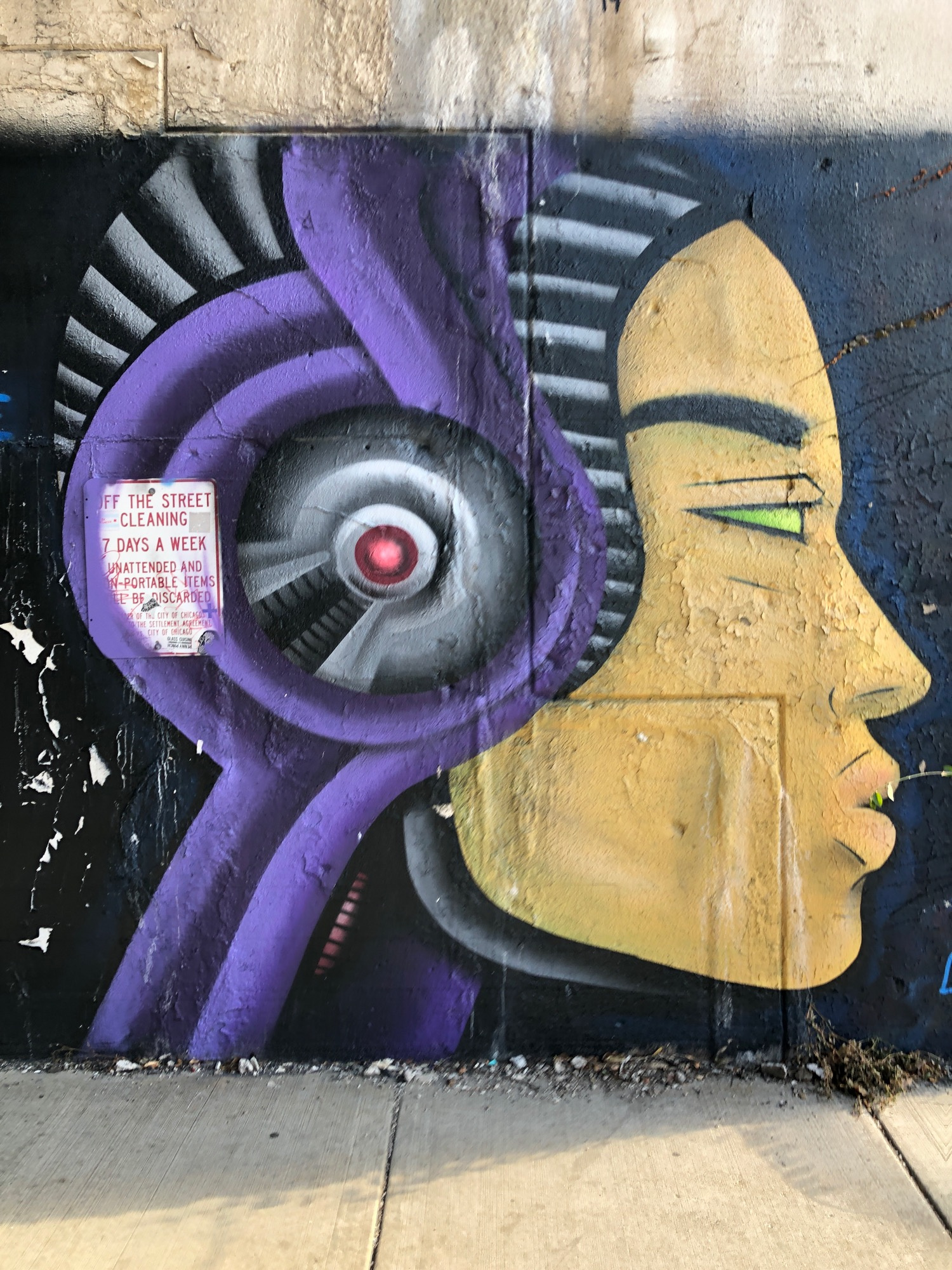 mural in Chicago by artist Haste.