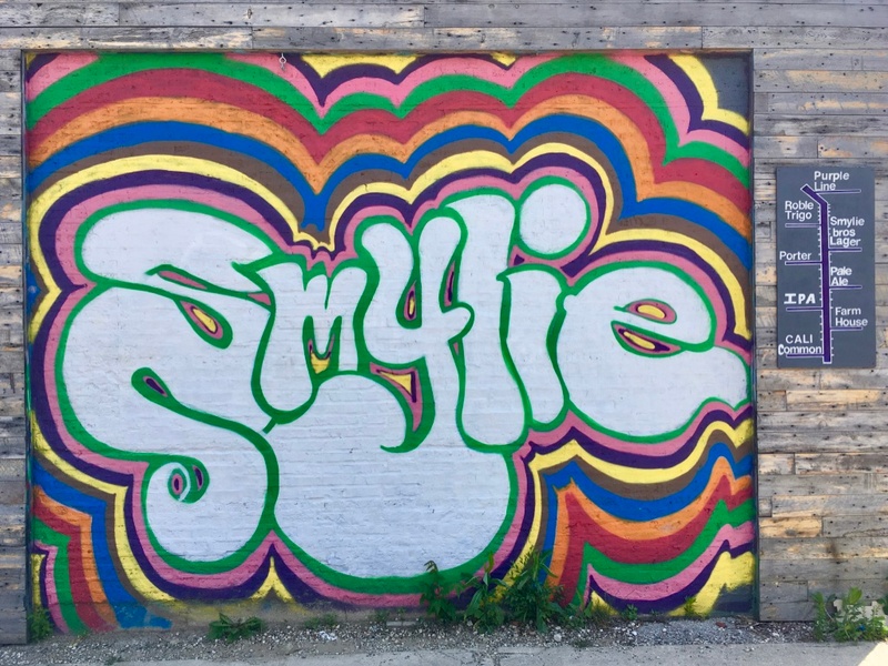 mural in Evanston by artist unknown.