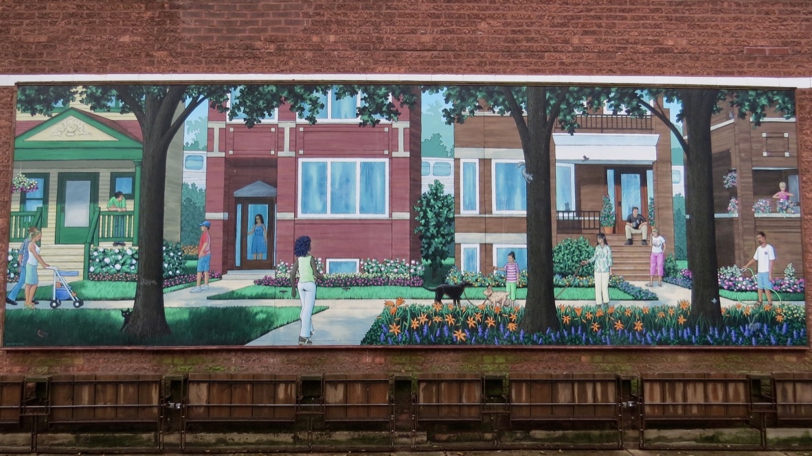 mural in Chicago by artist unknown.
