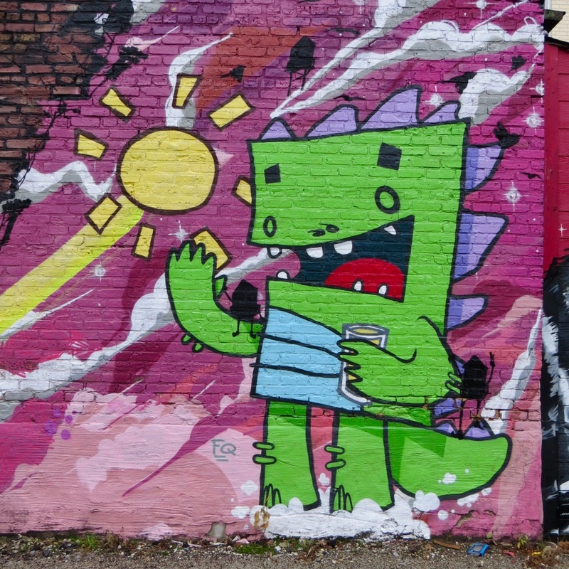 mural in Chicago by artist FQart.