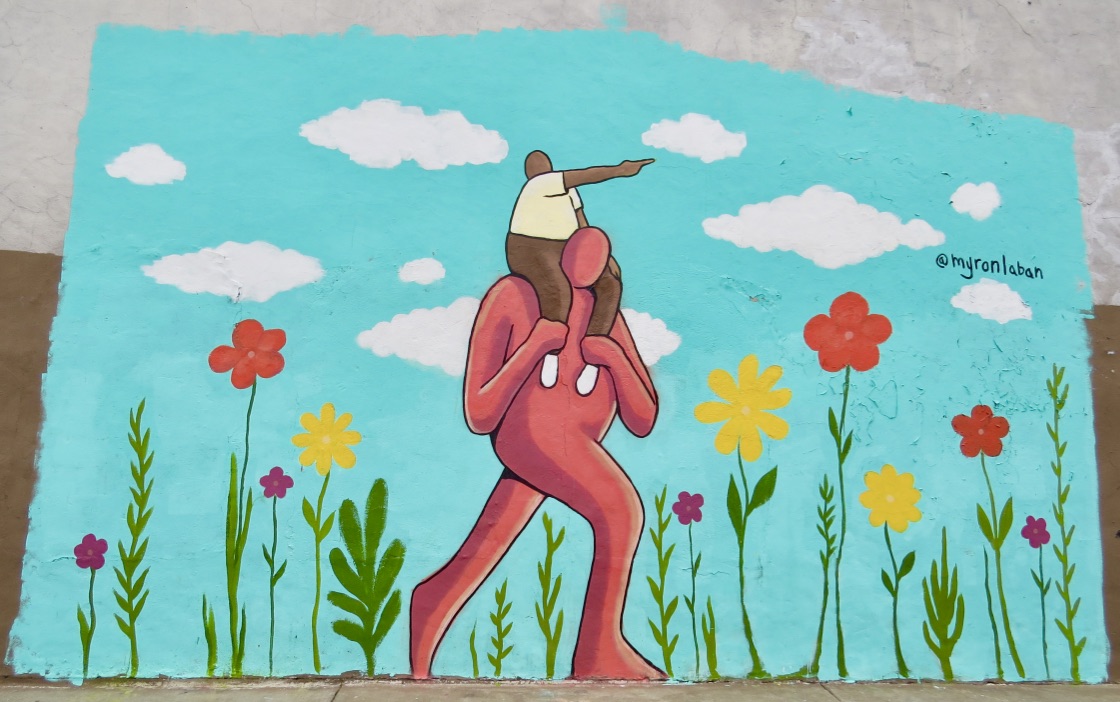 mural in Chicago by artist Myron Laban.