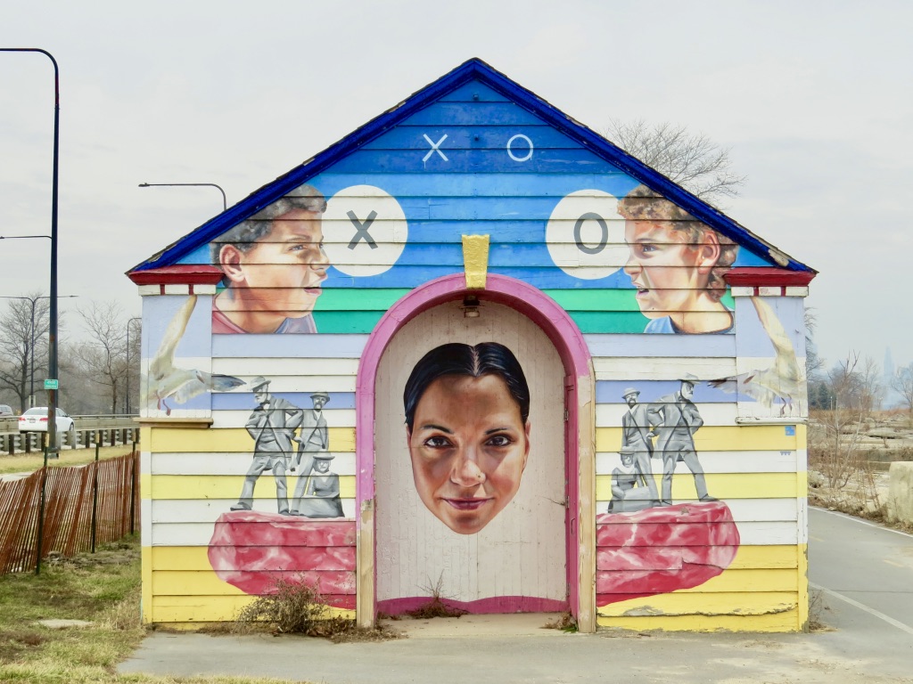 mural in Chicago by artist Jeff Zimmermann.