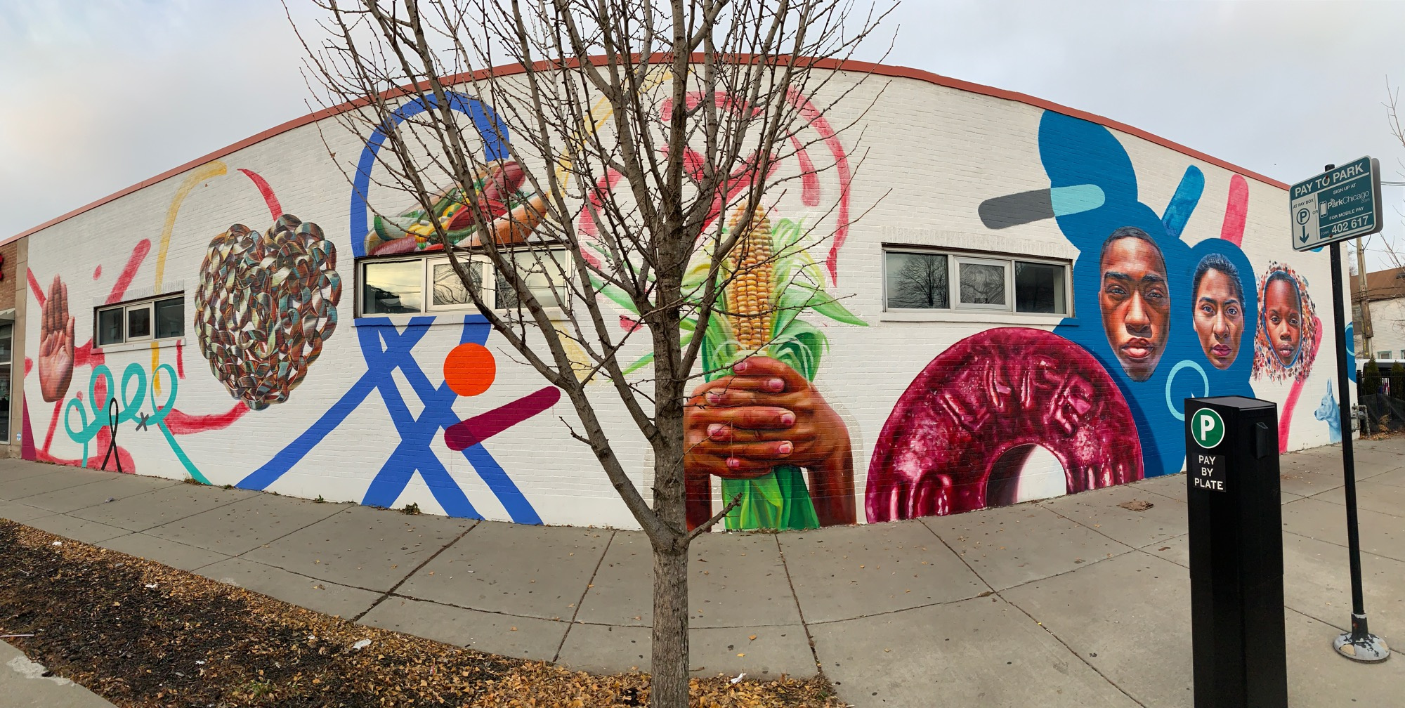 mural in Chicago by artist Jeff Zimmermann.
