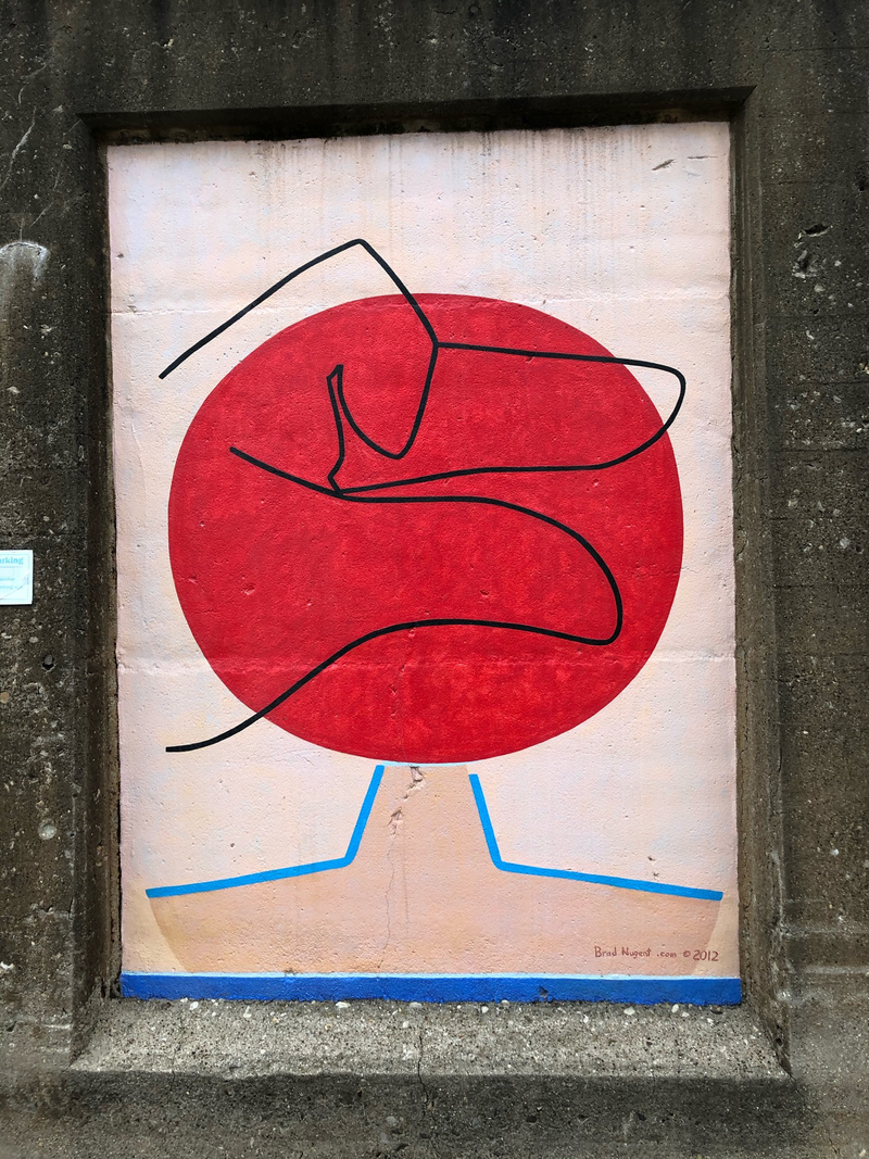 mural in Oak Park by artist unknown.