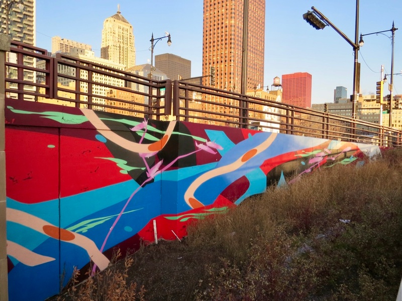 mural in Chicago by artist Rubén Aguirre.