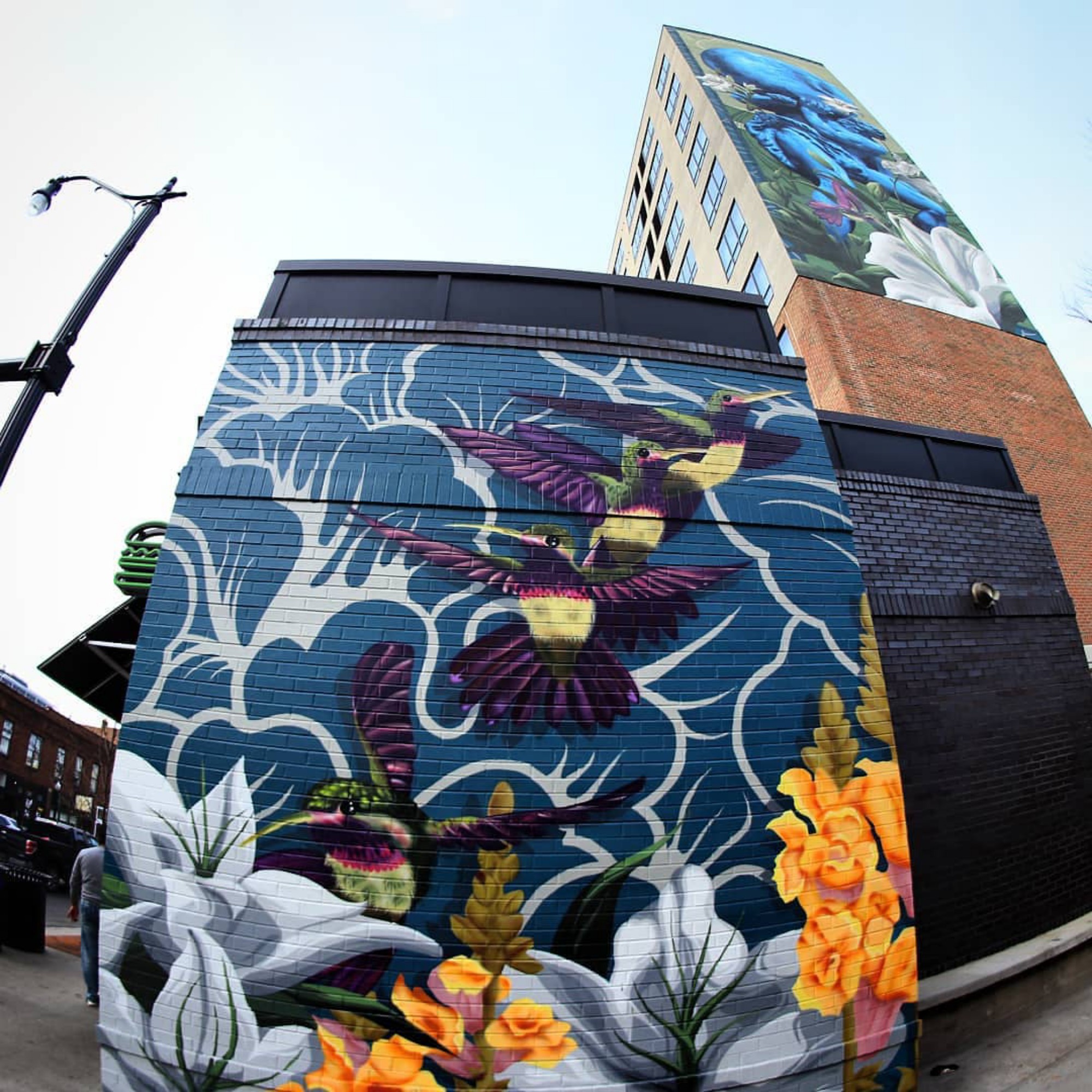 mural in Columbus by artist unknown.