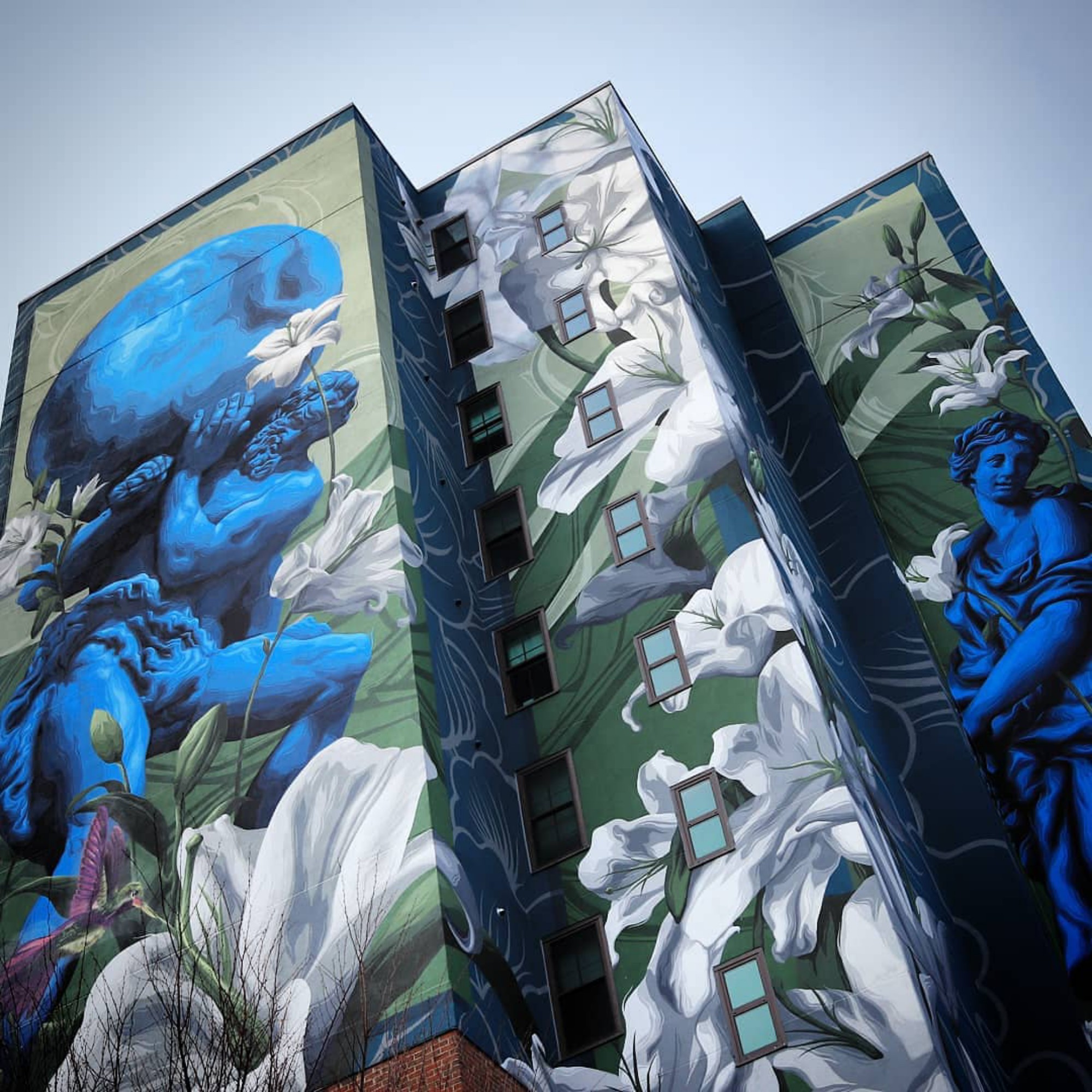 mural in Columbus by artist Eric Skotnes.