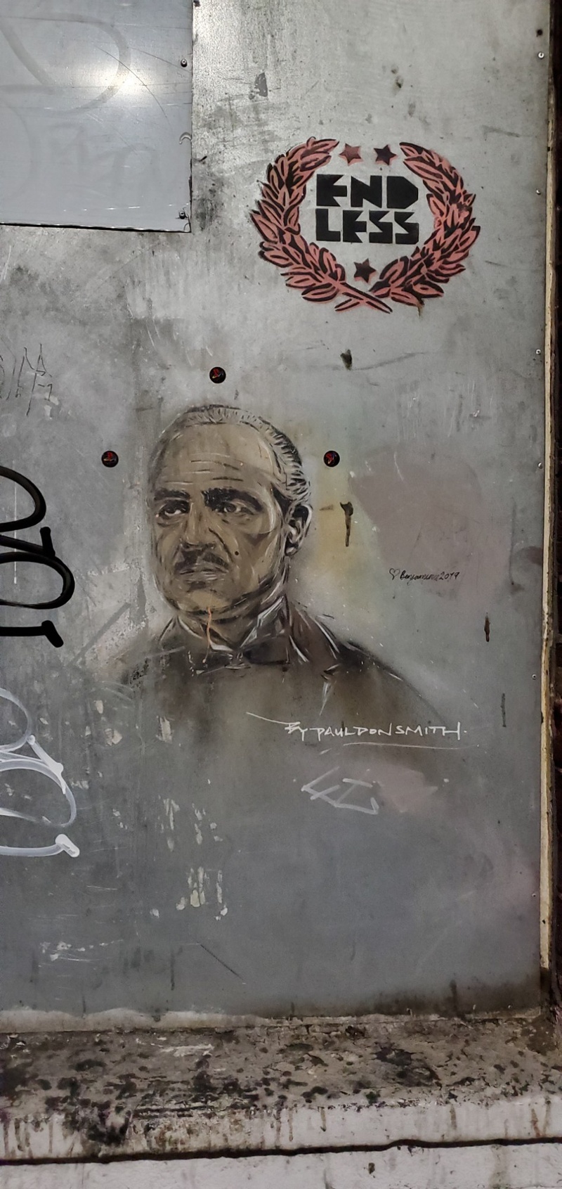 mural in London by artist unknown.