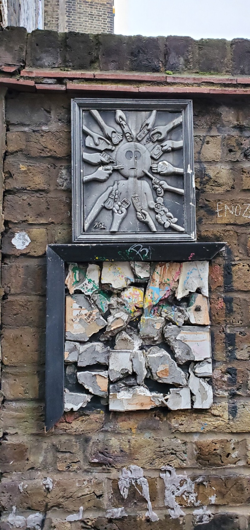 mural in London by artist Kai Guetta.