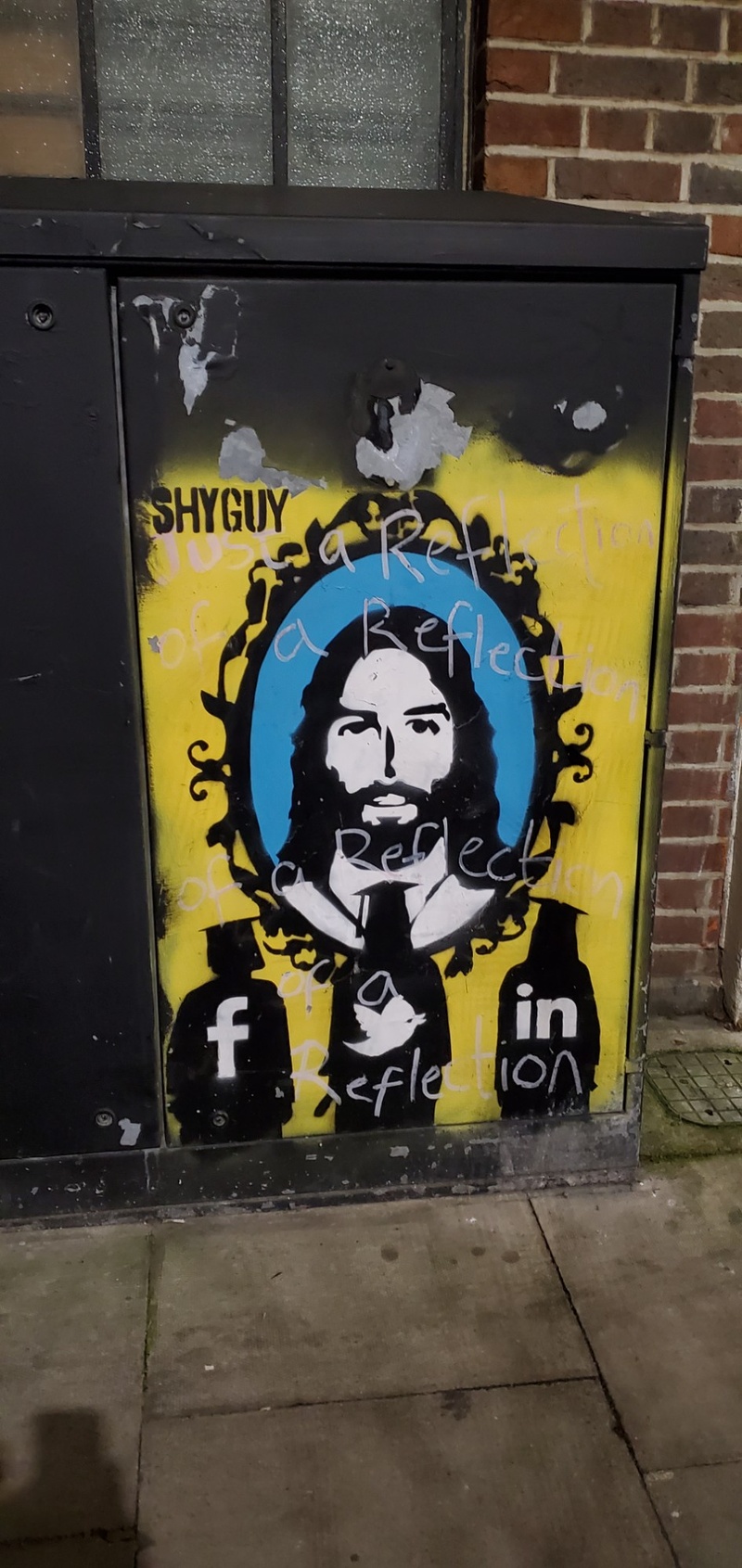 mural in London by artist unknown.