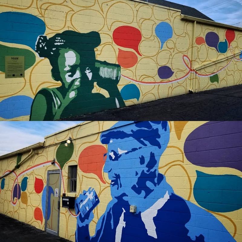 mural in Gahanna by artist unknown.