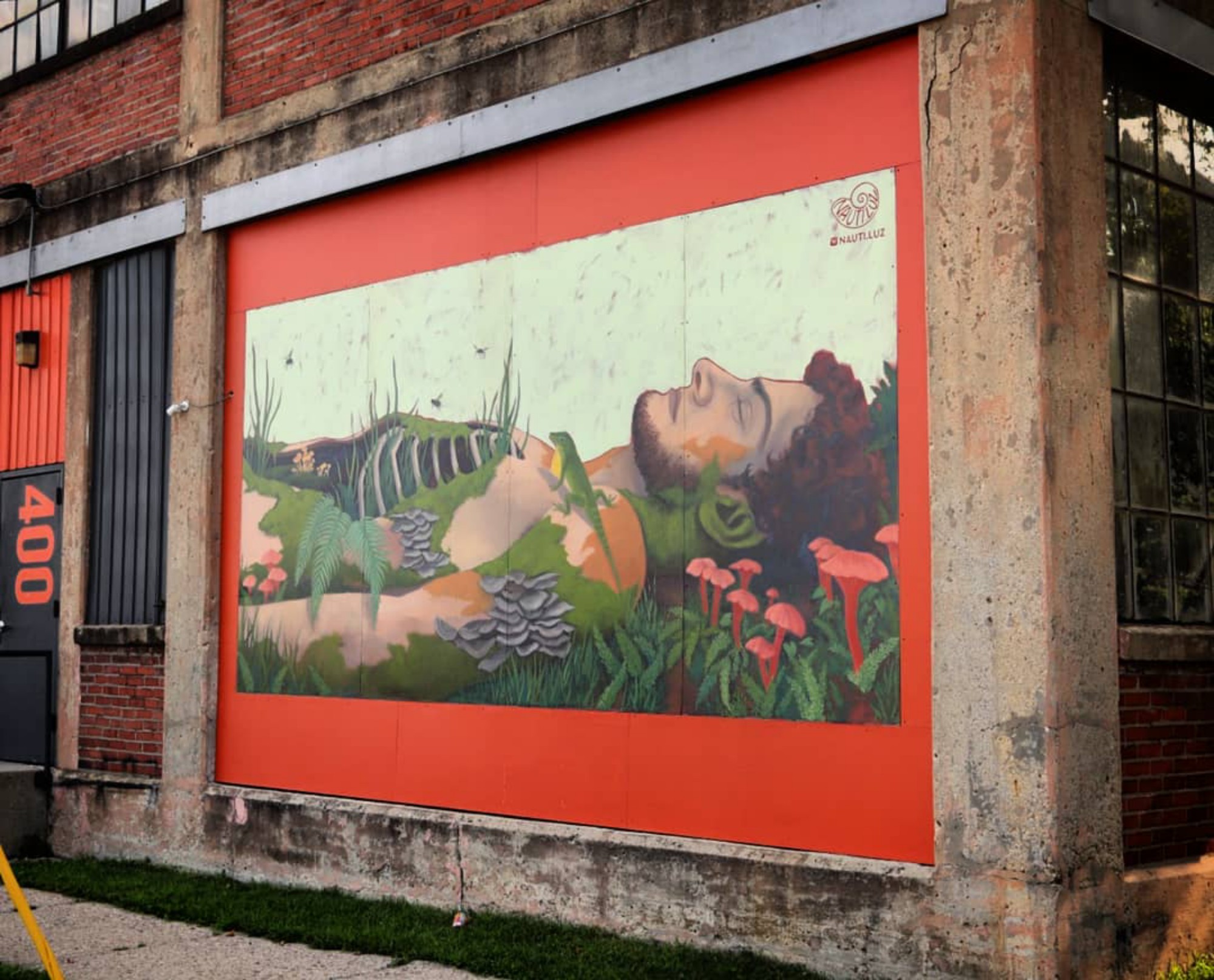 mural in Columbus by artist Natalia Sanchez.