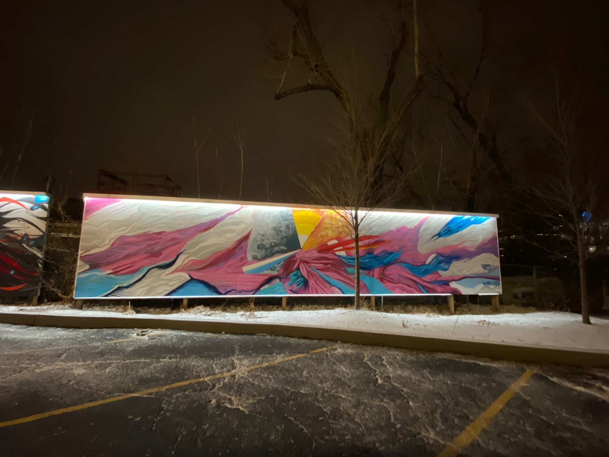 mural in Chicago by artist Czr Prz.