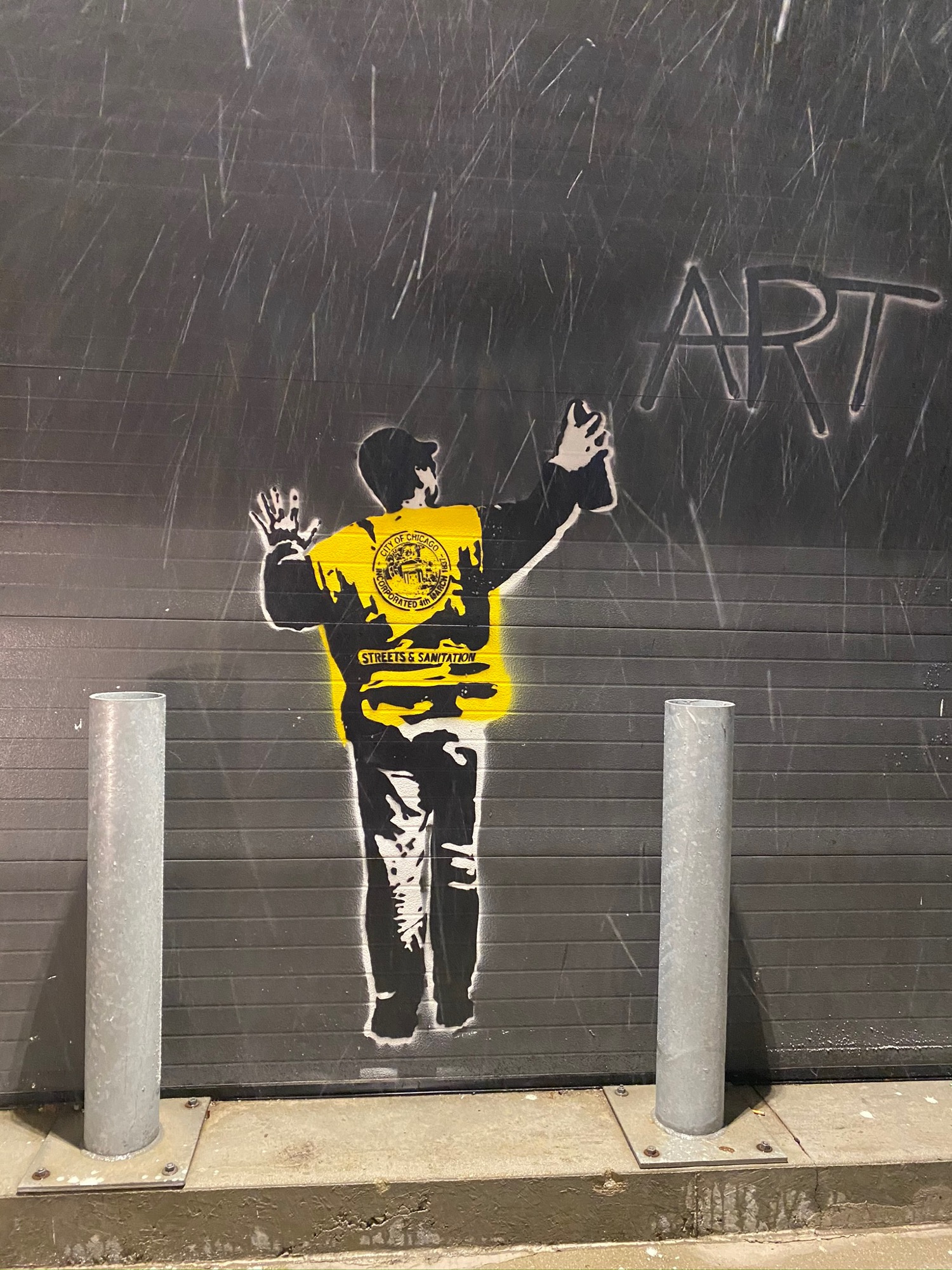 mural in Chicago by artist unknown.