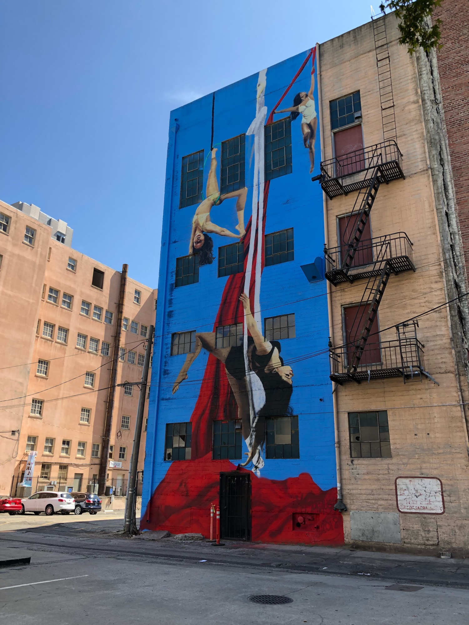 mural in Sacramento by artist Michele Murtaugh.