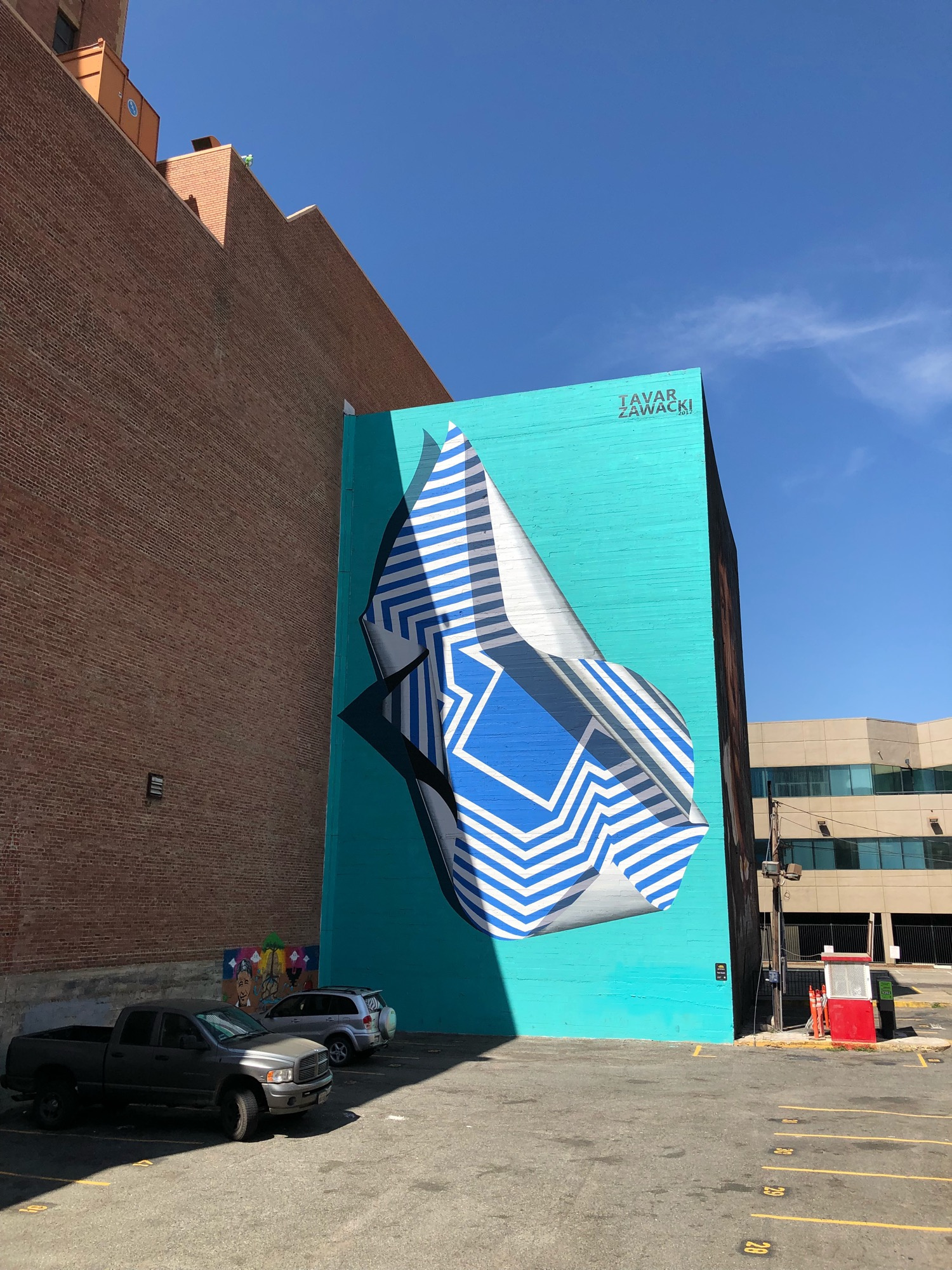 mural in Sacramento by artist Tavar Zawacki.