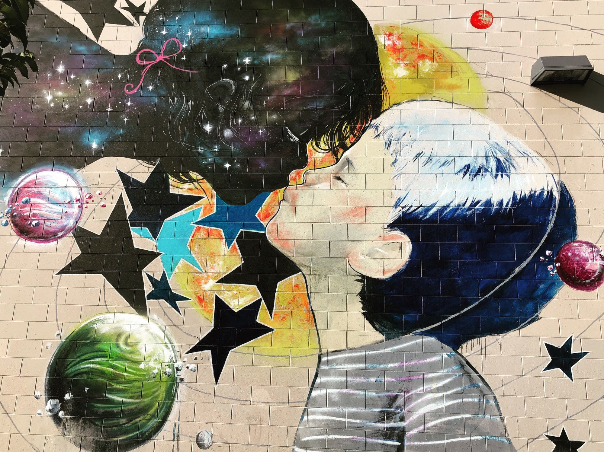 mural in Sacramento by artist Lora Zombie.