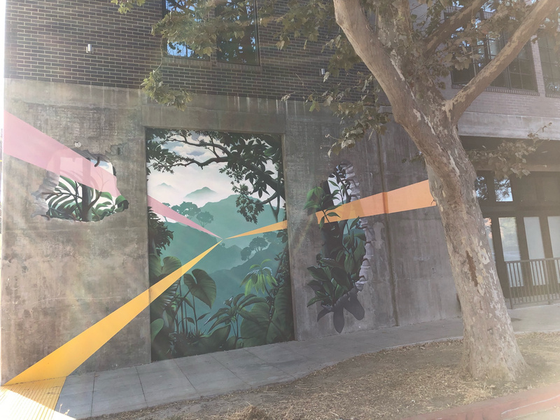 mural in Sacramento by artist unknown.