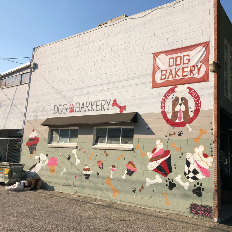 mural in Sacramento by artist unknown.