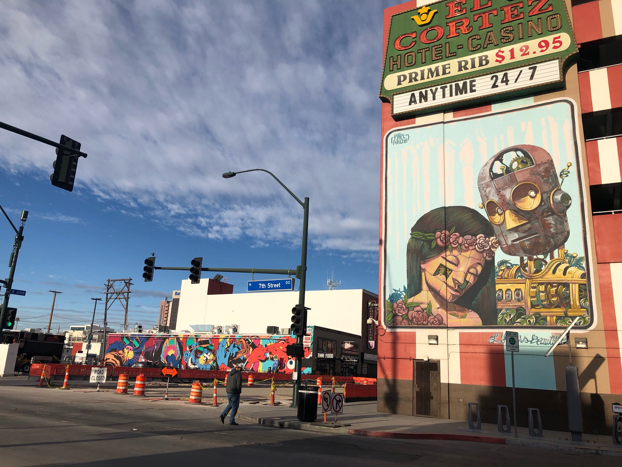 mural in Las Vegas by artist PixelPancho.