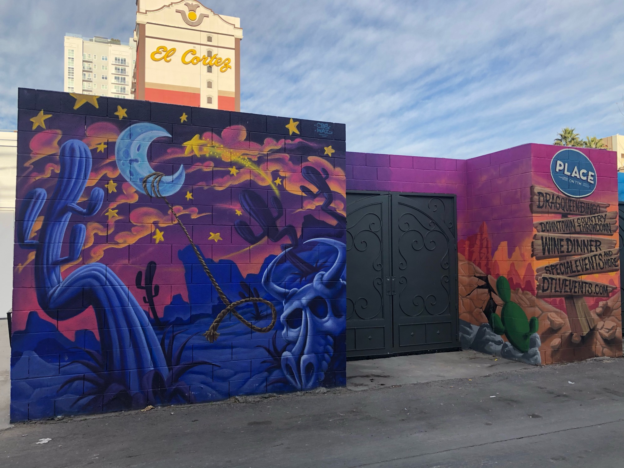 mural in Las Vegas by artist unknown.