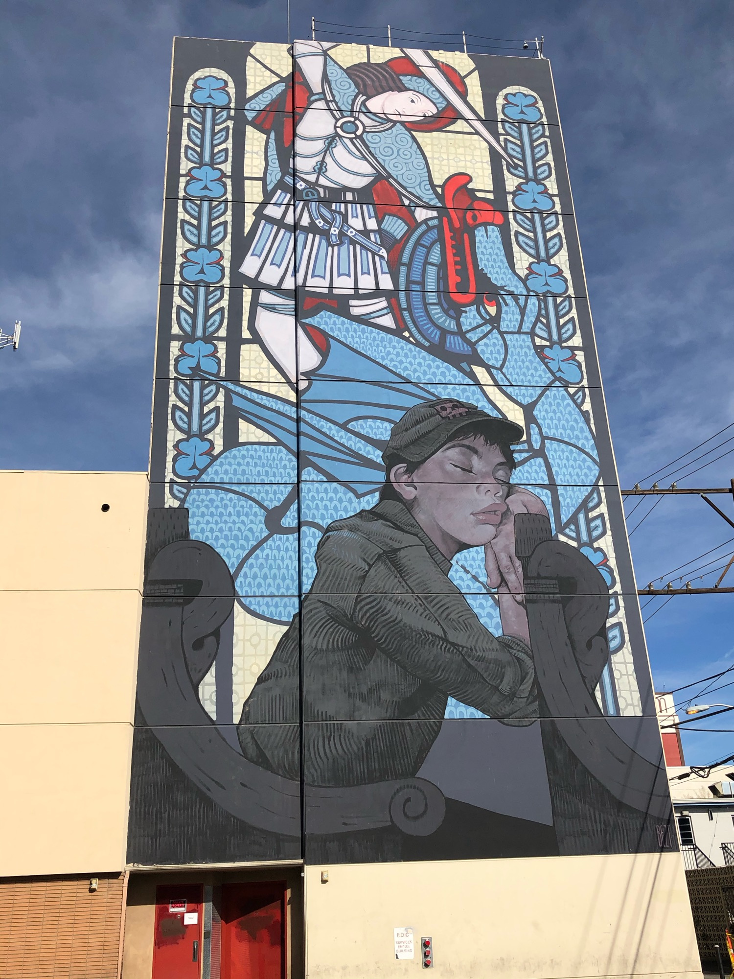 mural in Las Vegas by artist Etam Cru.