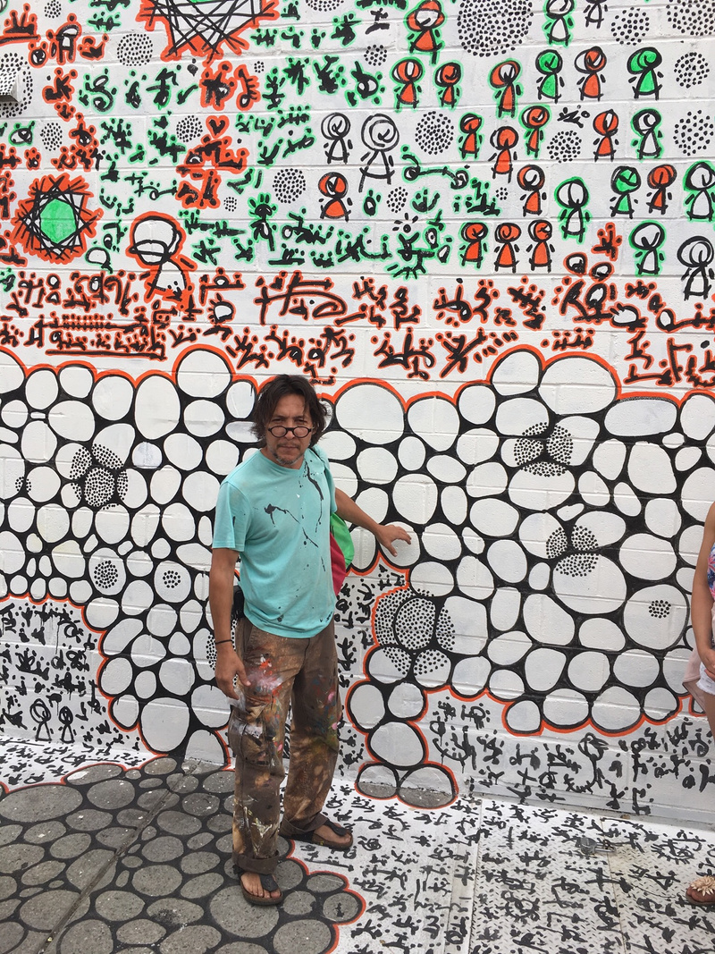 mural in Brooklyn by artist unknown.