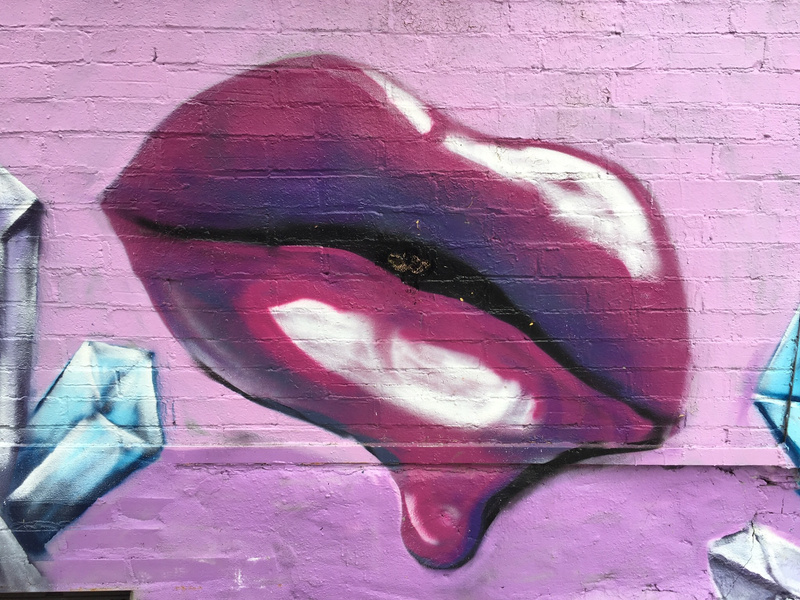 mural in Brooklyn by artist unknown.