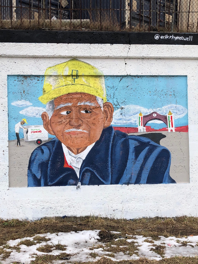 mural in Chicago by artist Erik Salgado.
