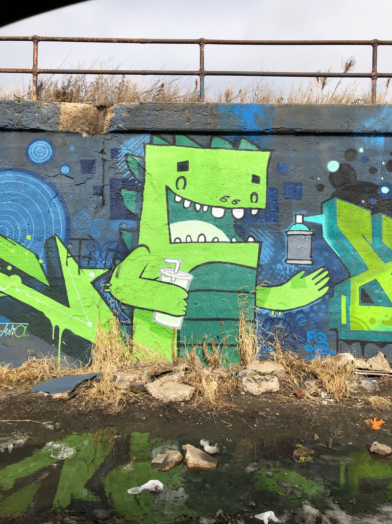 mural in Chicago by artist FQart.