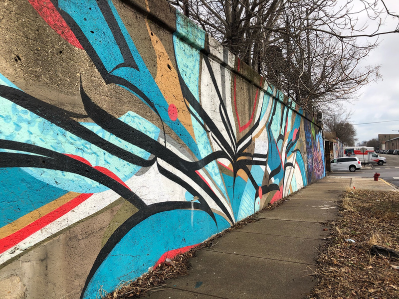 mural in Chicago by artist Rubén Aguirre.