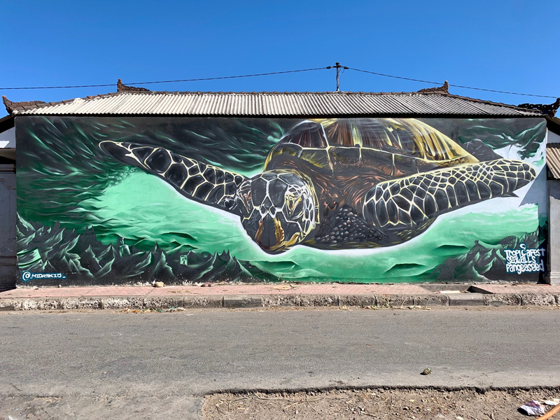 mural in  by artist midas.kid.