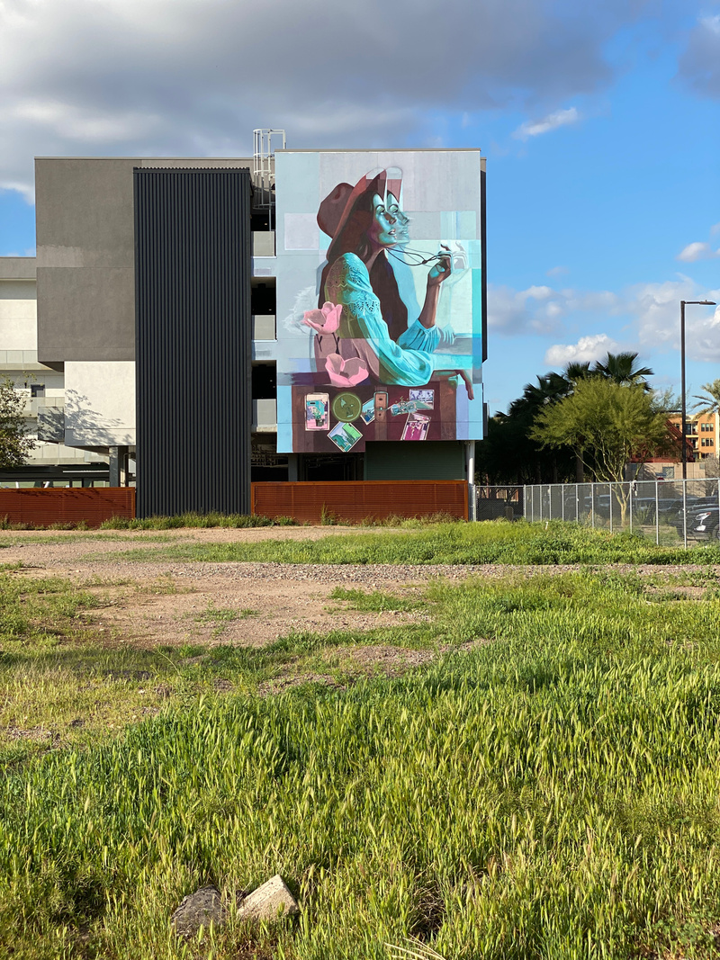 mural in Phoenix by artist Clyde.