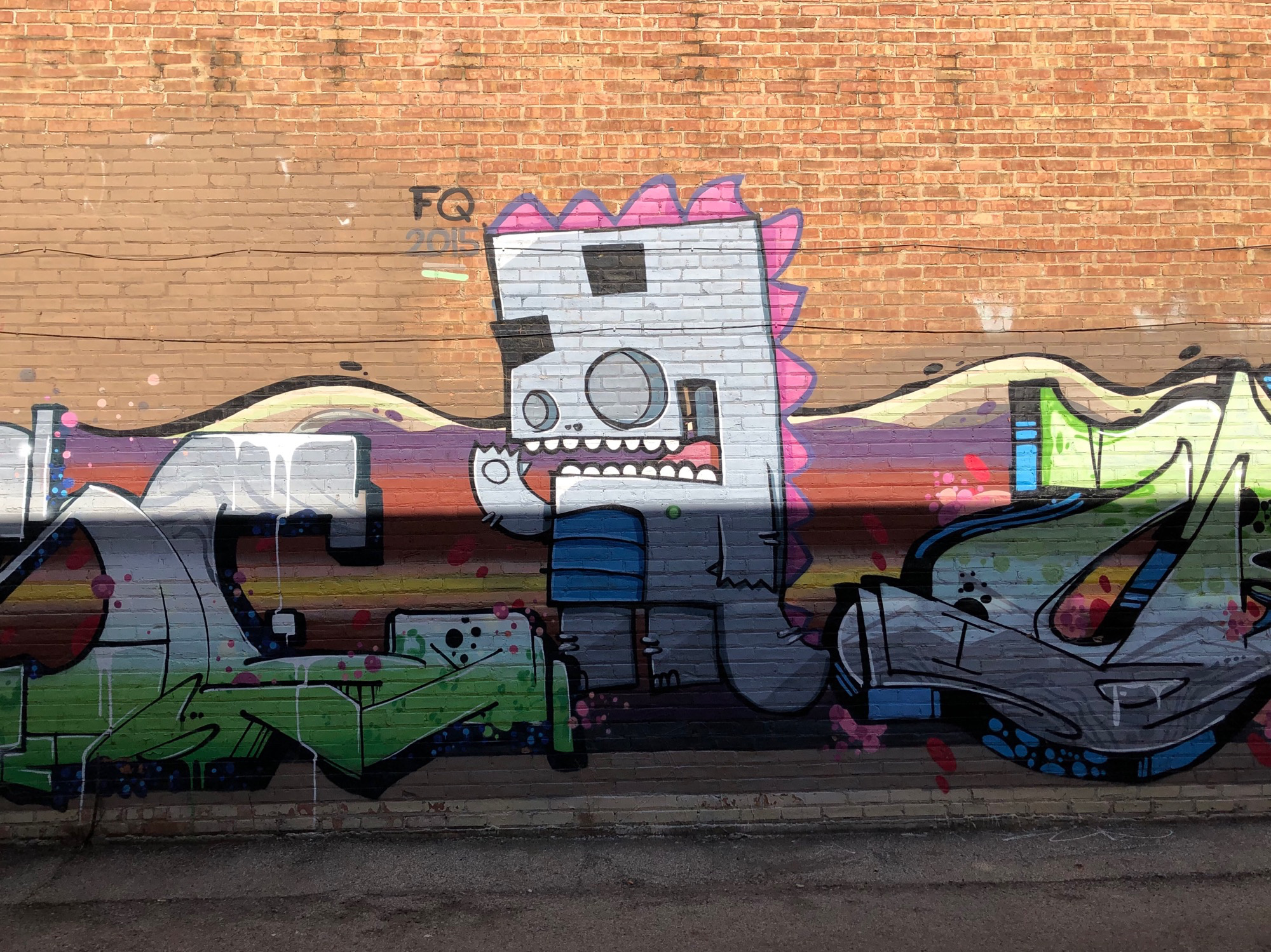 mural in Chicago by artist FQart.