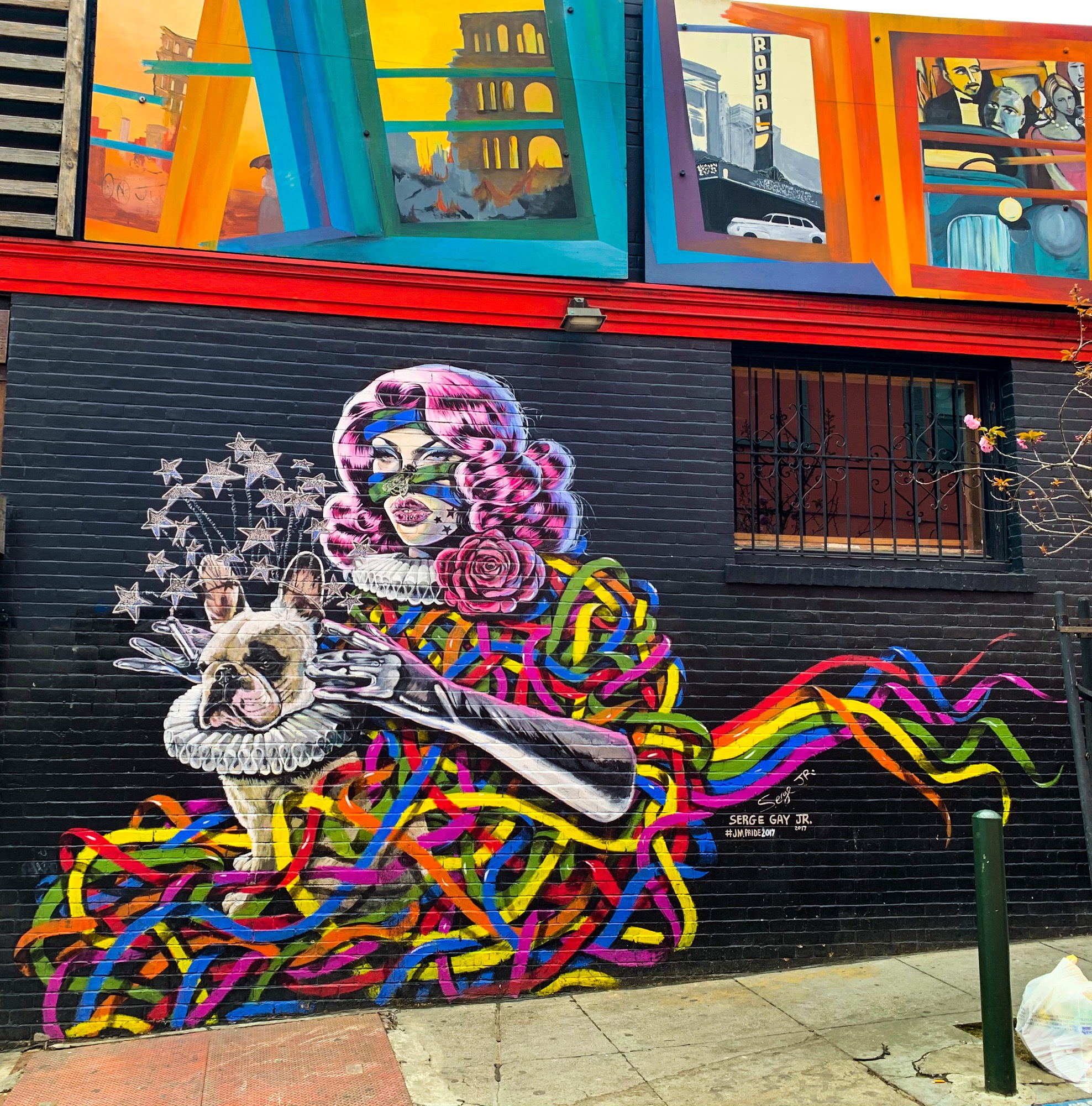 mural in San Francisco by artist Serge Gay Jr.