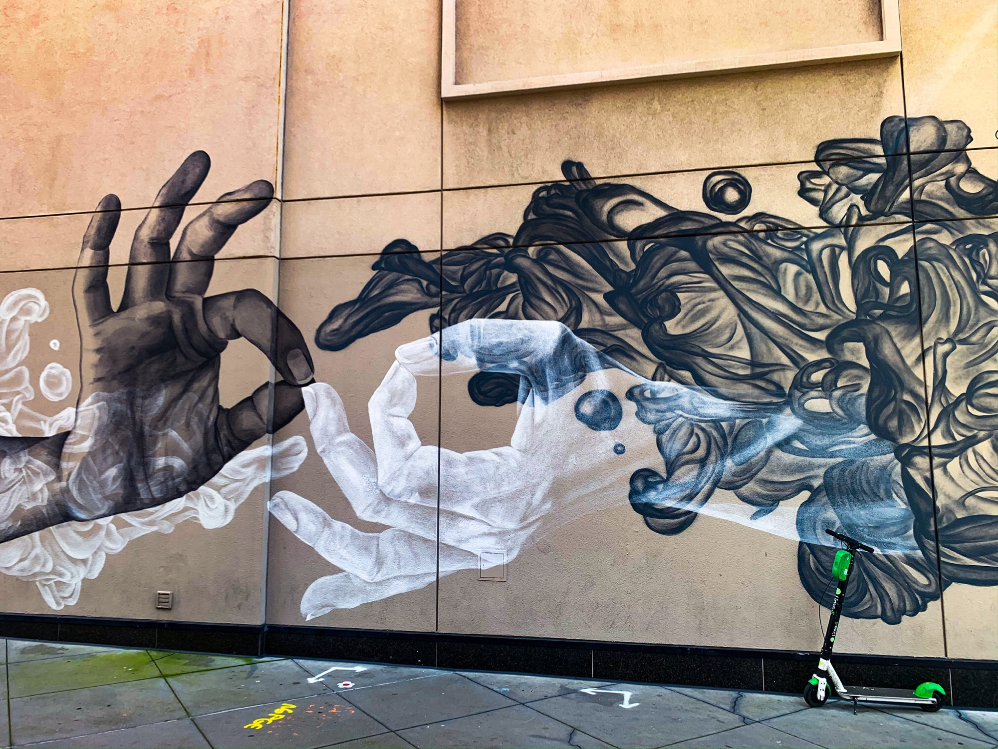 mural in Oakland by artist Miles Toland.