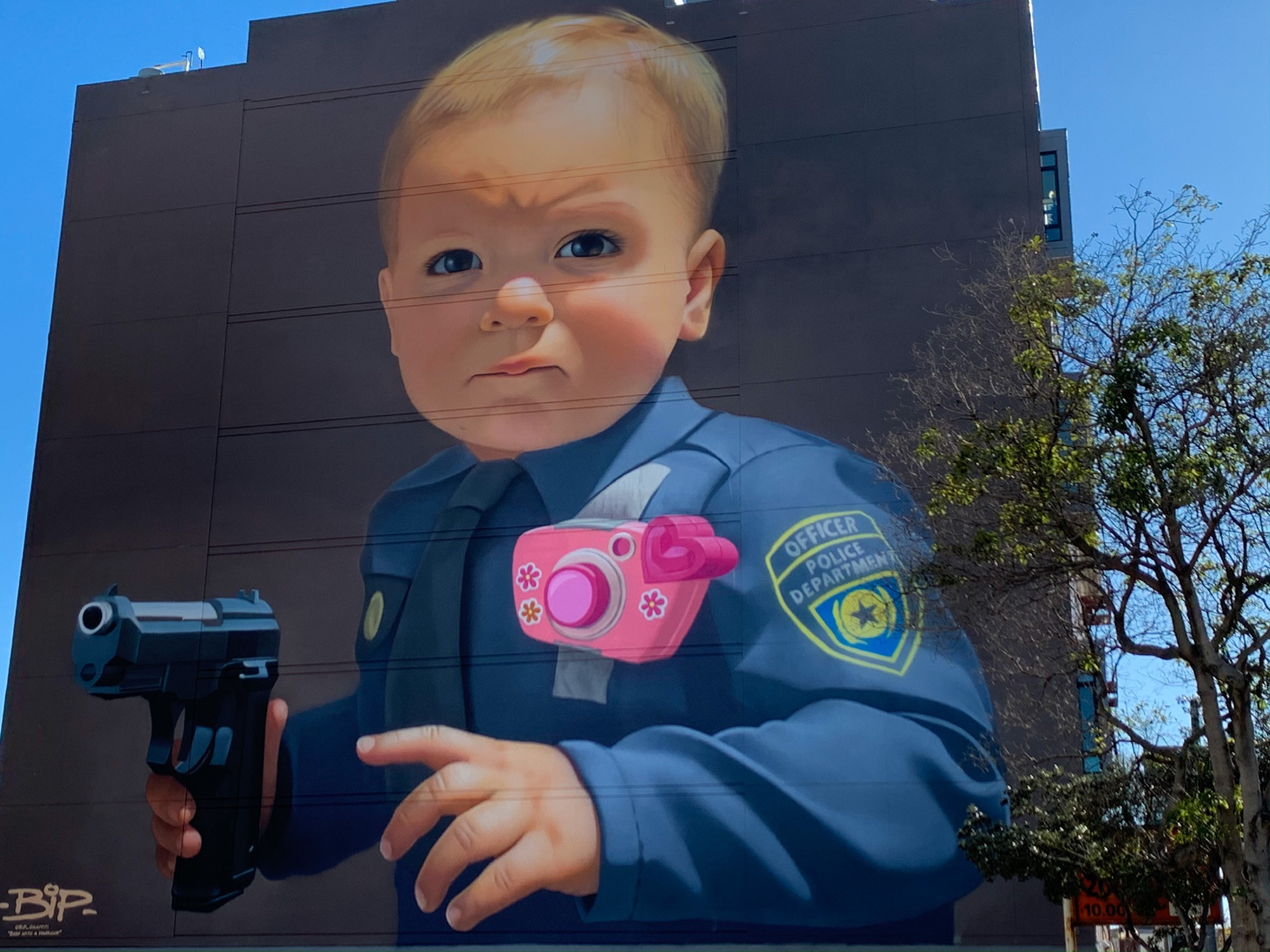 mural in San Francisco by artist Believe in People.