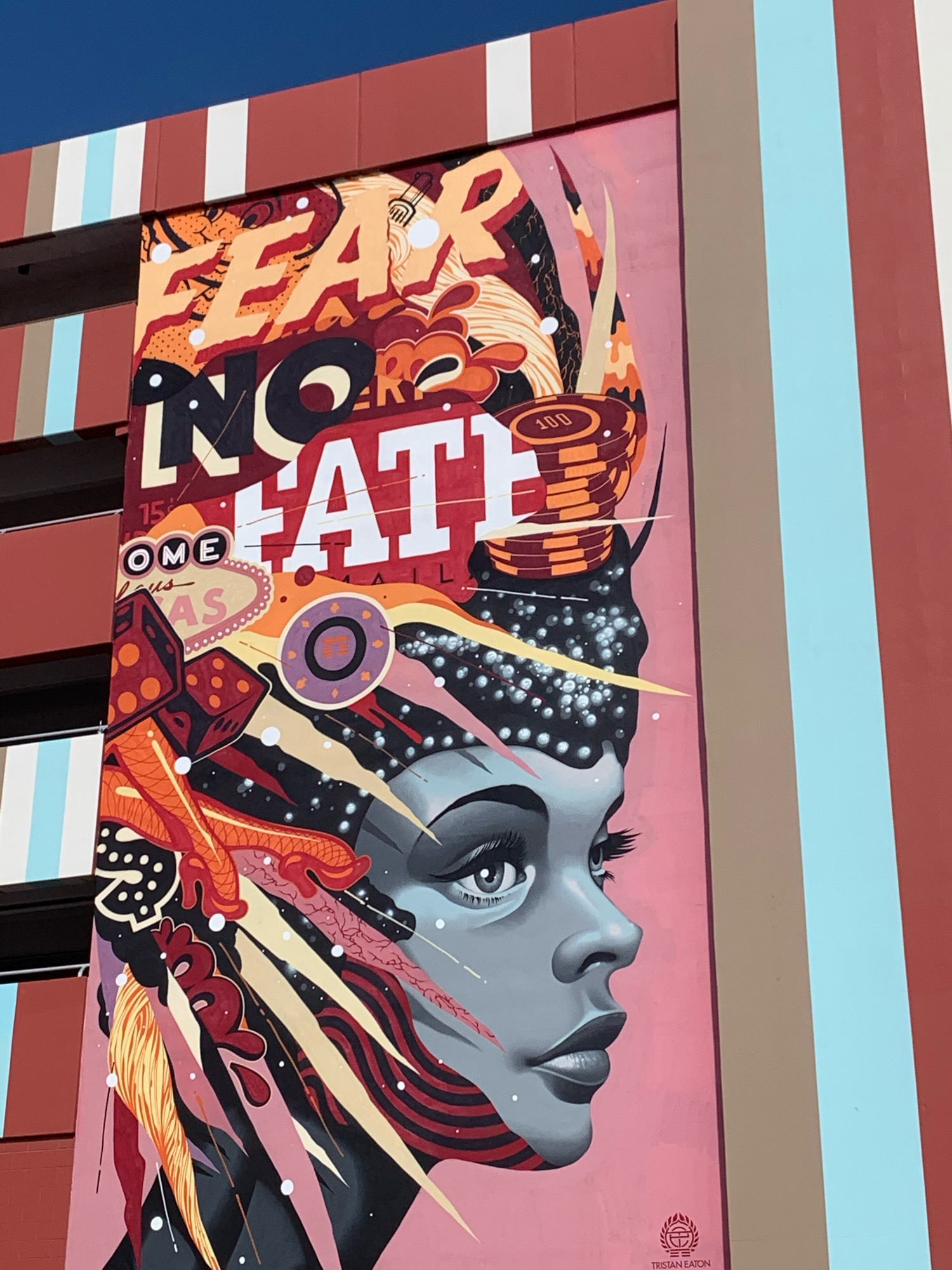 mural in Las Vegas by artist Tristan Eaton.