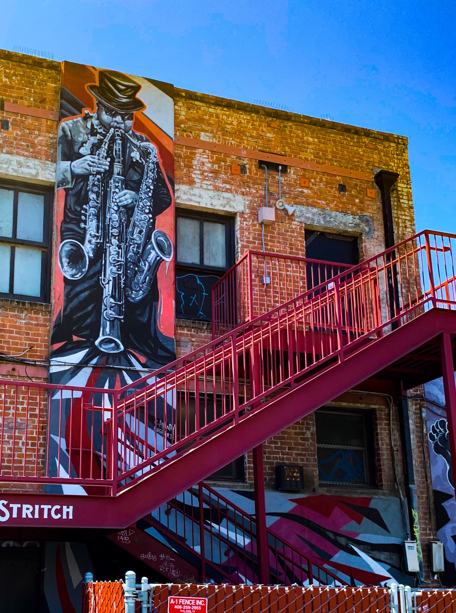 mural in San Jose by artist unknown.