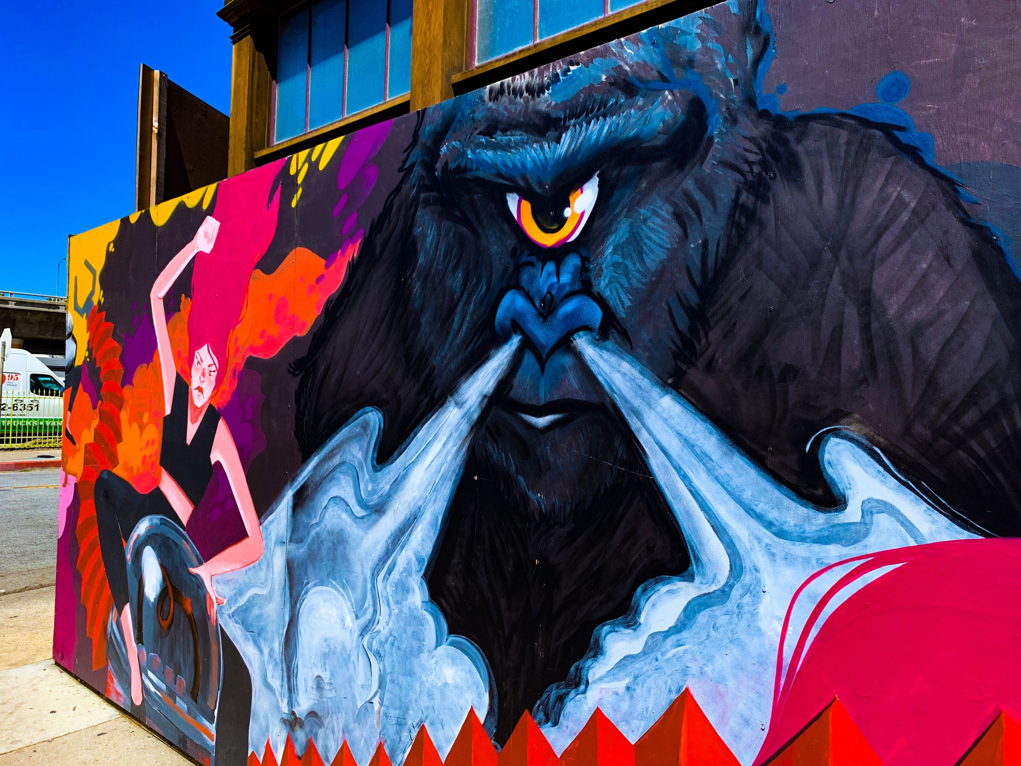 mural in San Jose by artist unknown.