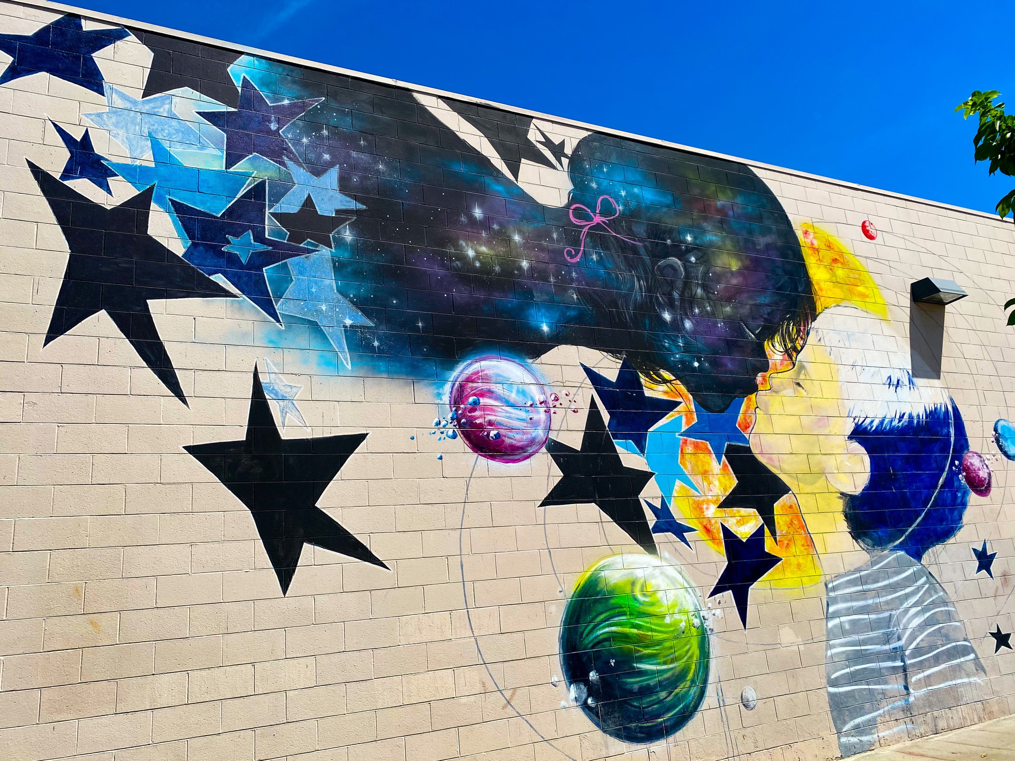 mural in Sacramento by artist Lora Zombie.