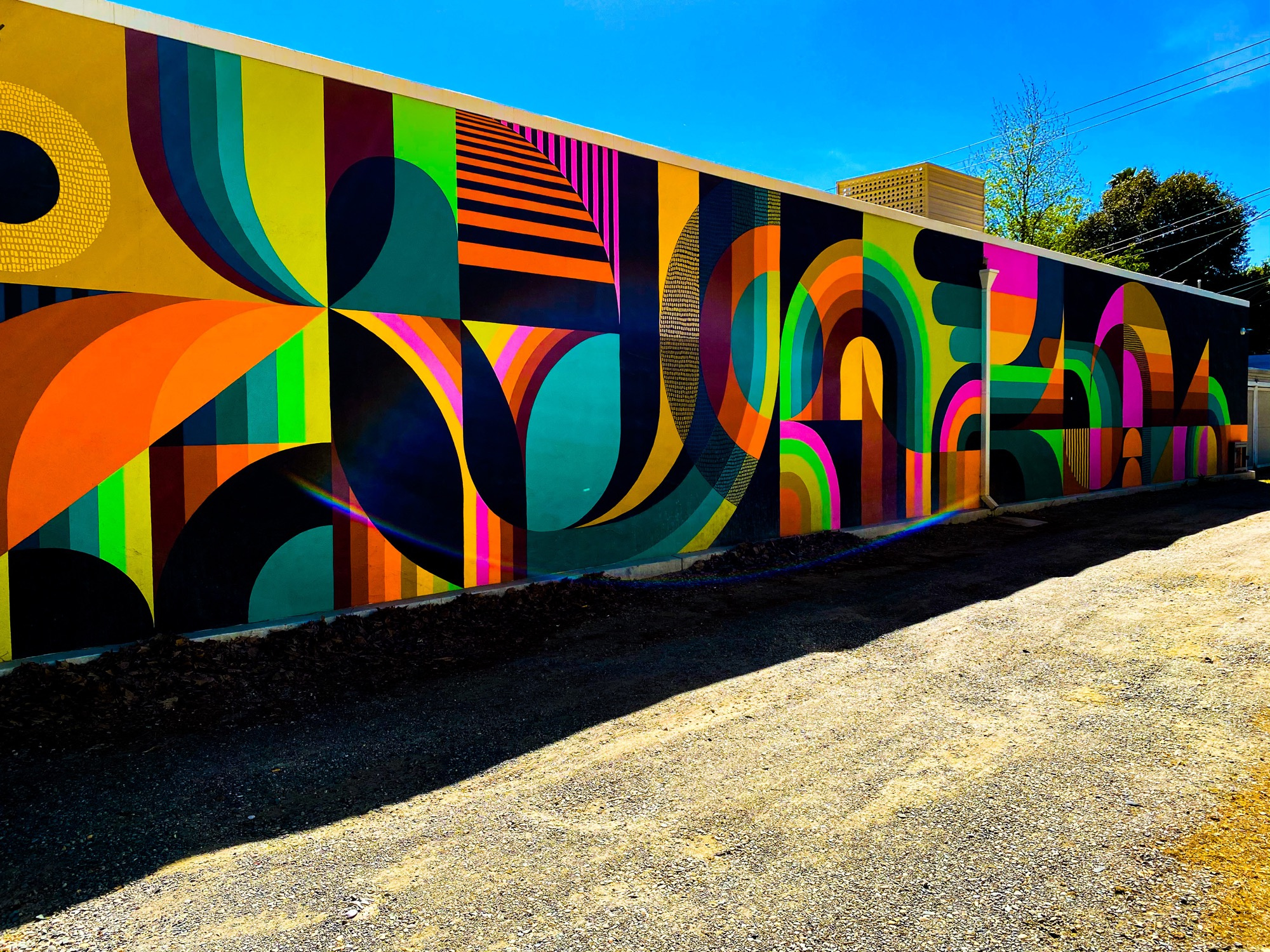 mural in Sacramento by artist Jessie and Katey.