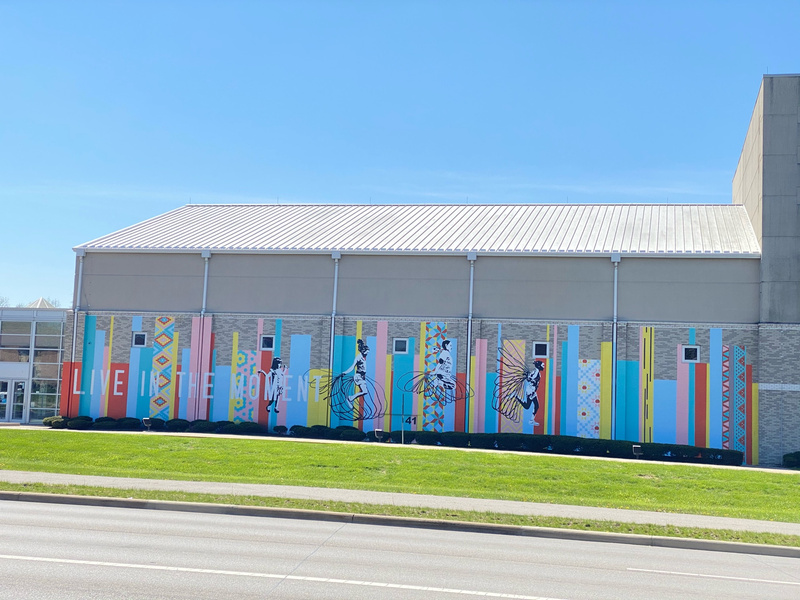 mural in Reynoldsburg by artist unknown.