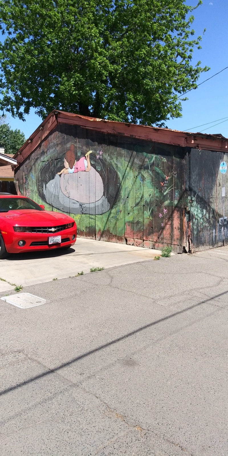 mural in Merced by artist unknown.