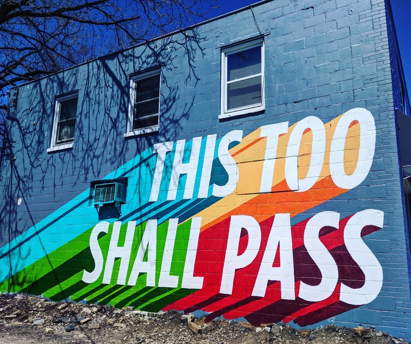 mural in Monona by artist Ray Mawst.