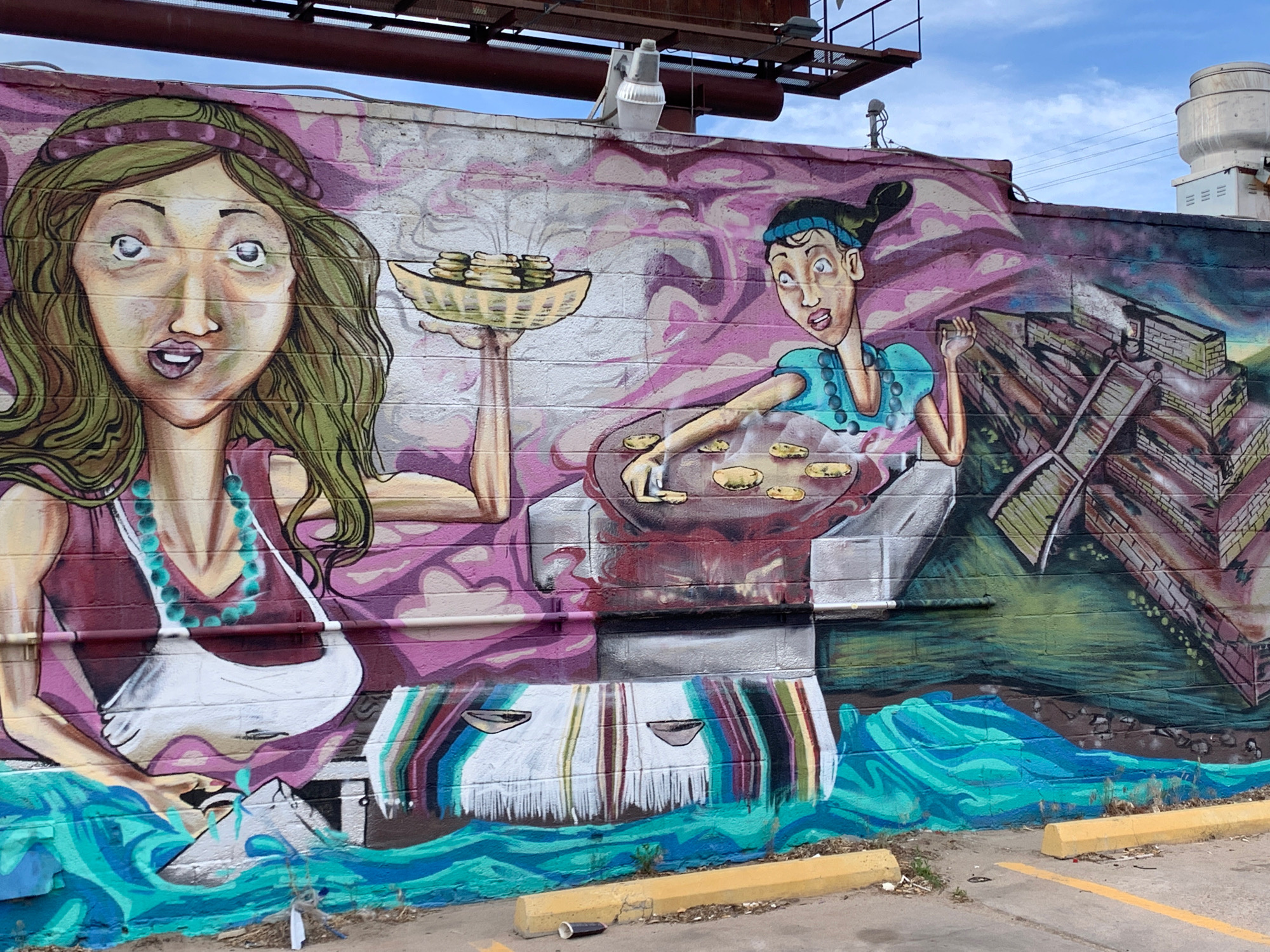 mural in Denver by artist Markarius Williams.