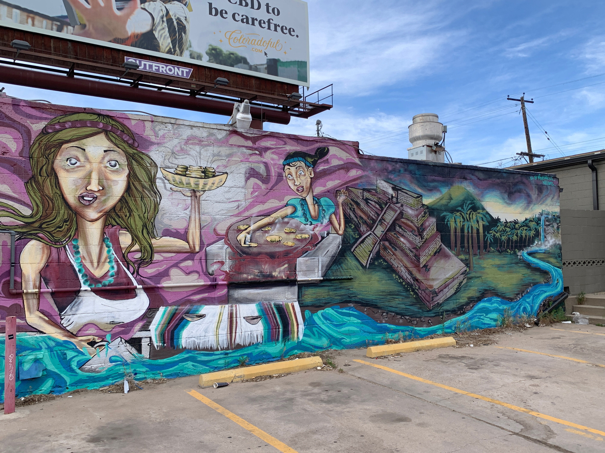 mural in Denver by artist Markarius Williams.