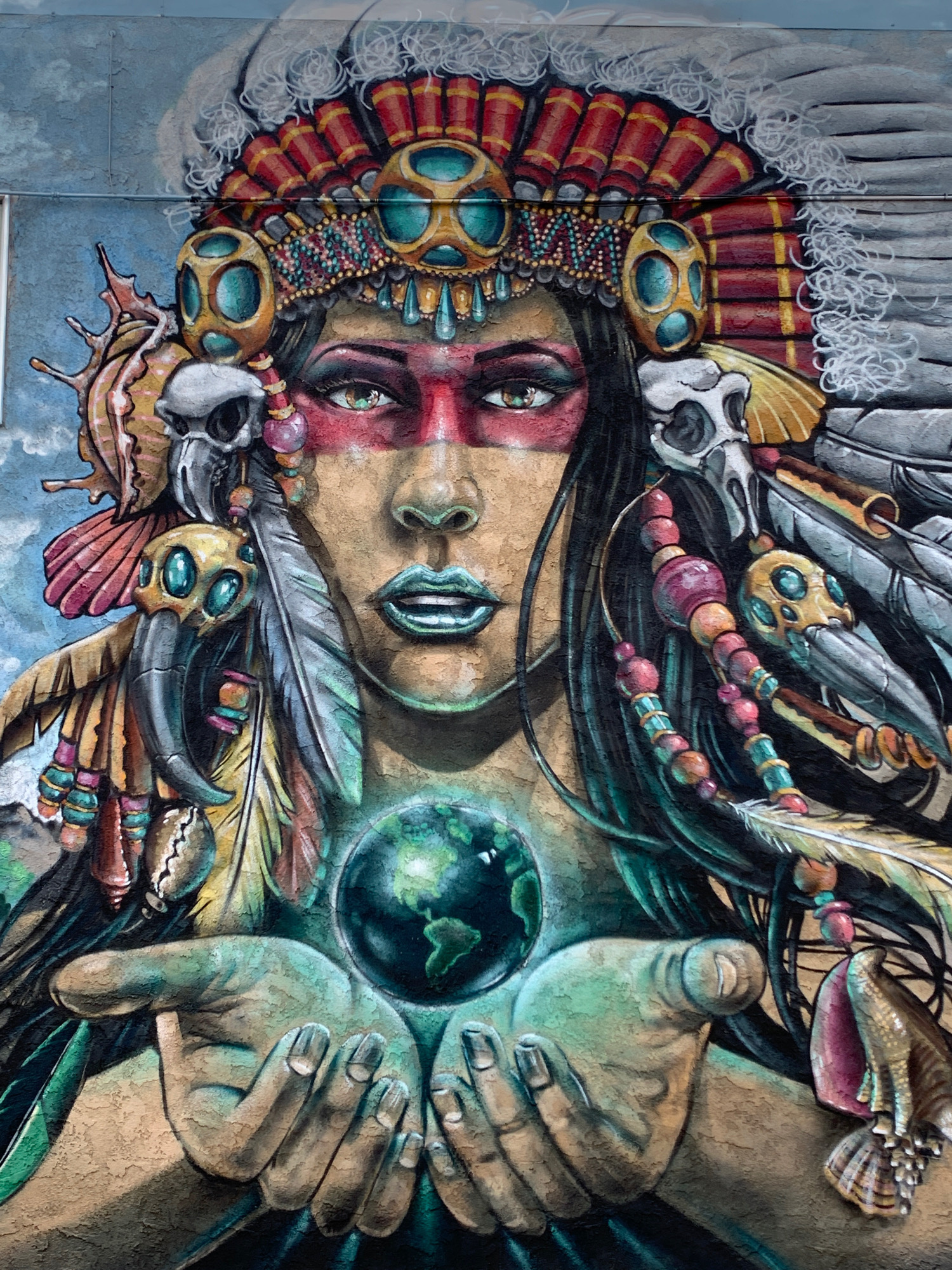 mural in Denver by artist Dread.