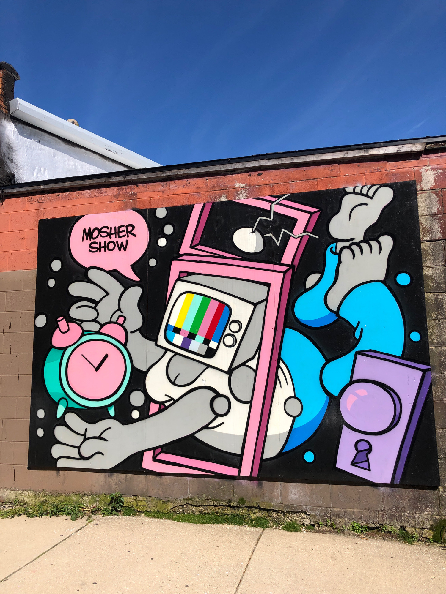 mural in Chicago by artist Mosher.