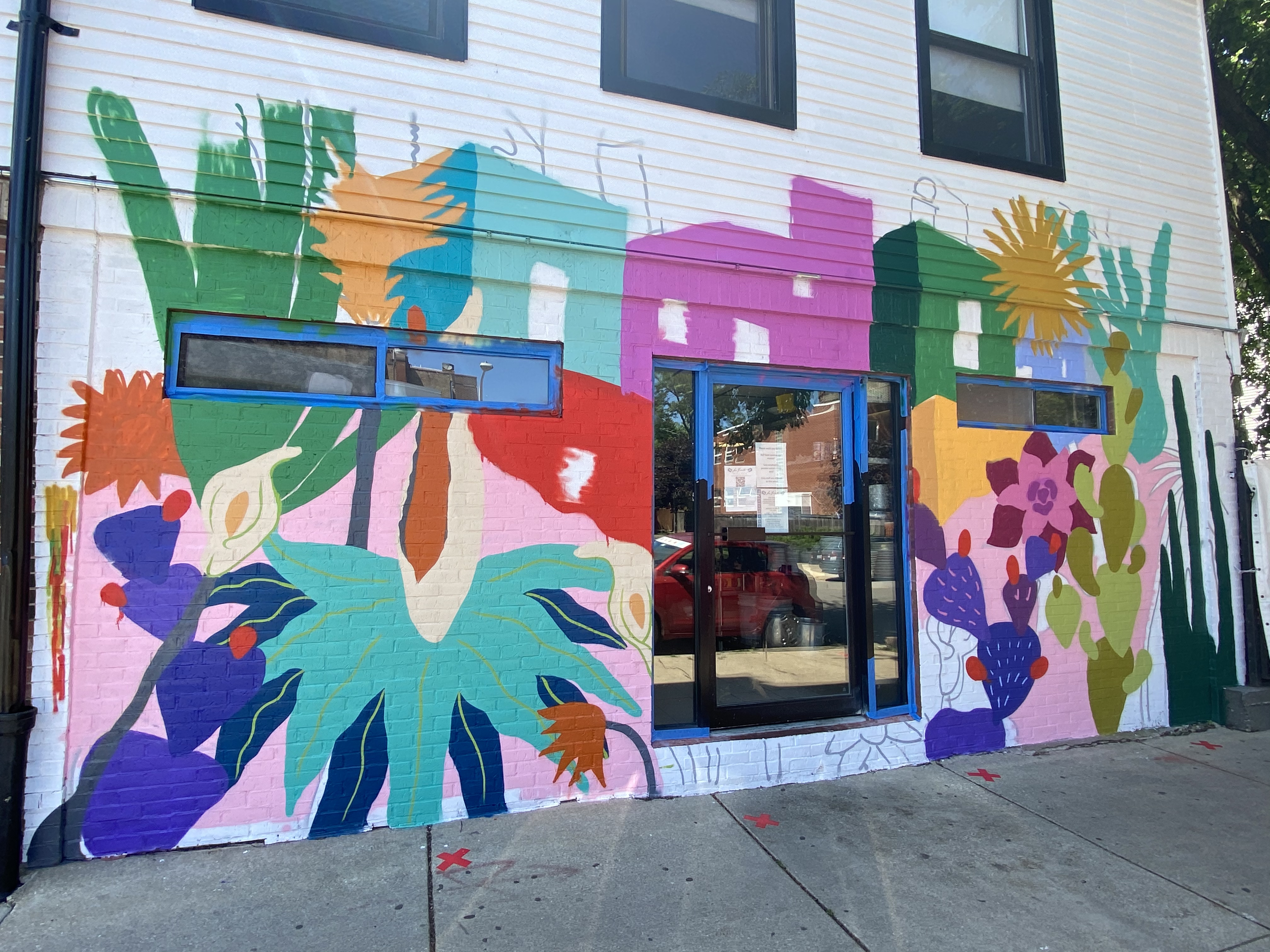 mural in Chicago by artist Sarita Garcia.